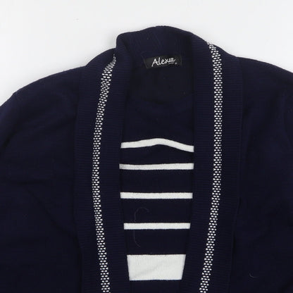 Womens UK Size M Alexara Blue Cardigan Jumper