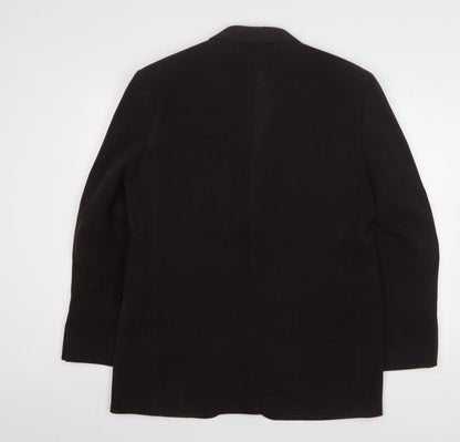 Mens UK Size 40 Impressions Regular Brown Suit Jacket