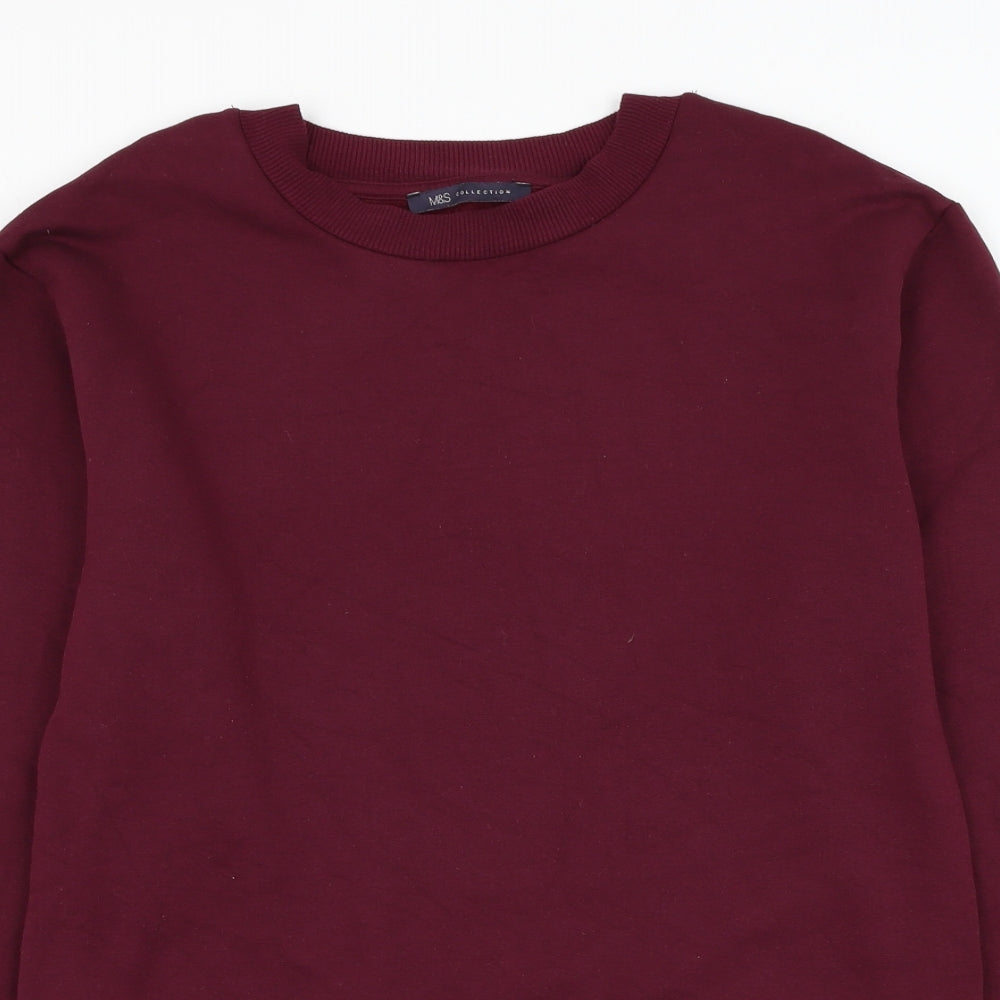 Womens UK Size 8 Marks and Spencer Purple Pullover Sweatshirt
