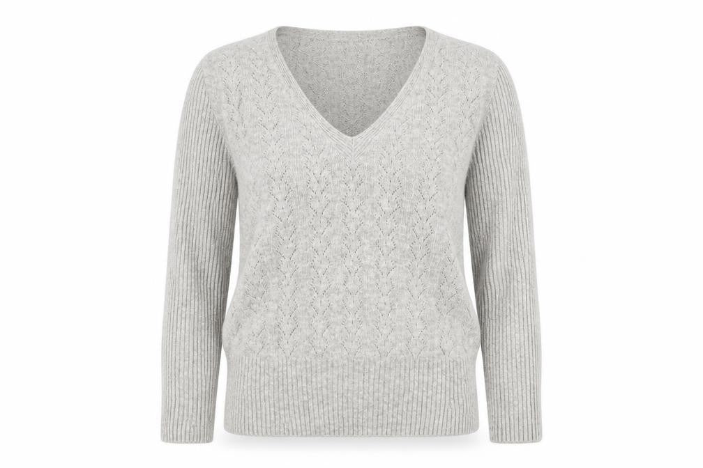 Womens UK Size 8 NEXT Grey Pullover Jumper