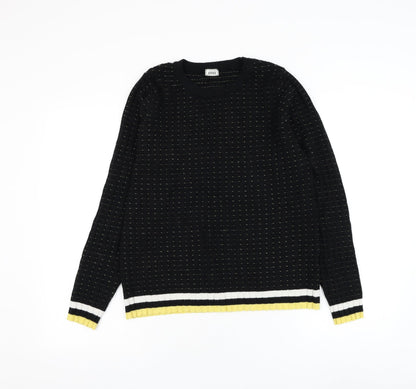 Womens UK Size L Pimkie Black Pullover Jumper