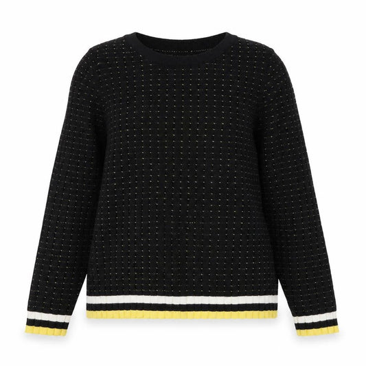 Womens UK Size L Pimkie Black Pullover Jumper