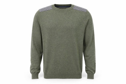 Mens UK Size M New Look Green Pullover Jumper