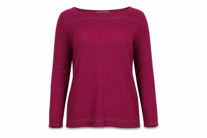 Womens UK Size 12 NEXT Purple Pullover Jumper