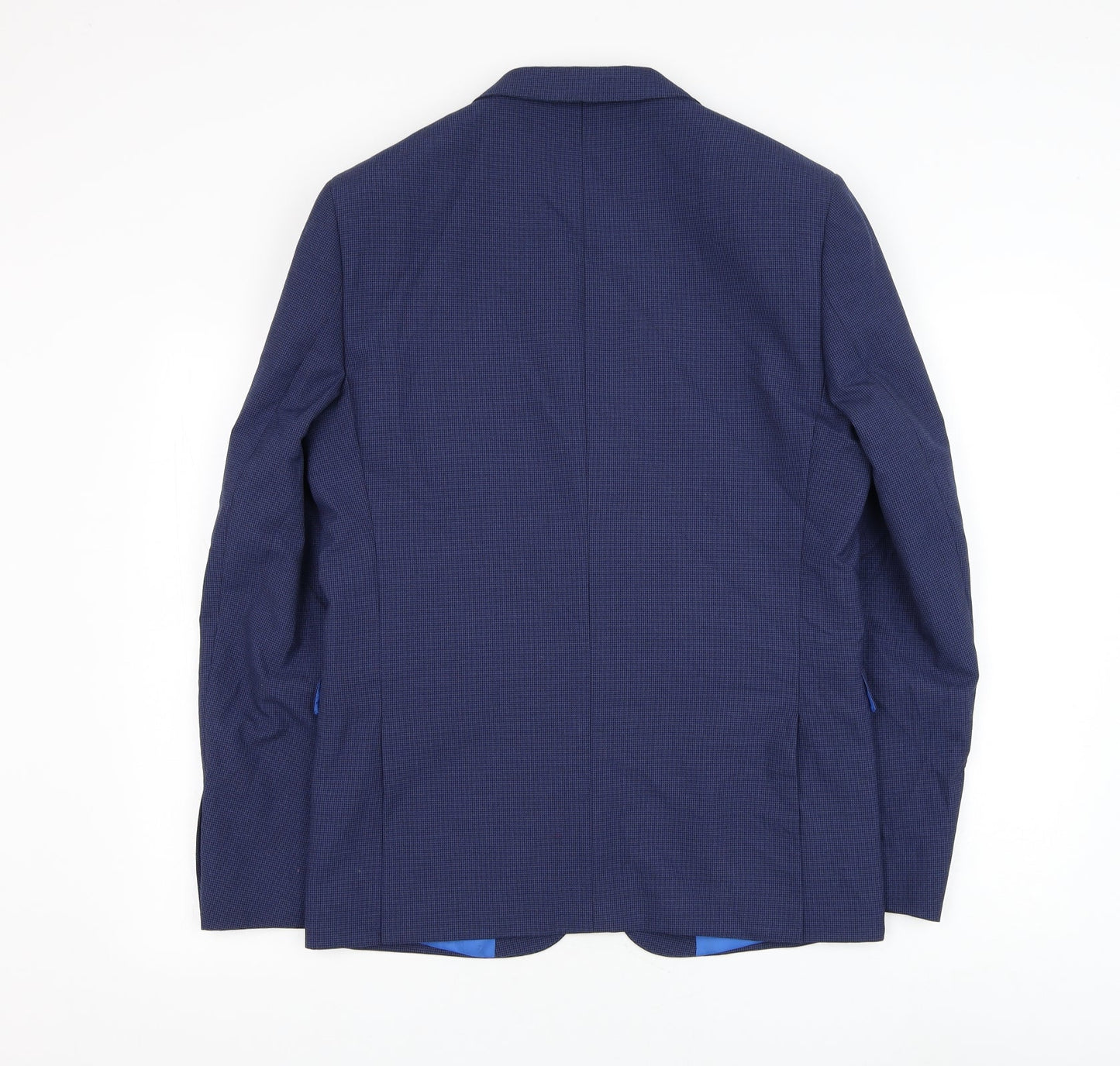 Mens UK Size 38 Marks and Spencer Regular Blue Suit Jacket