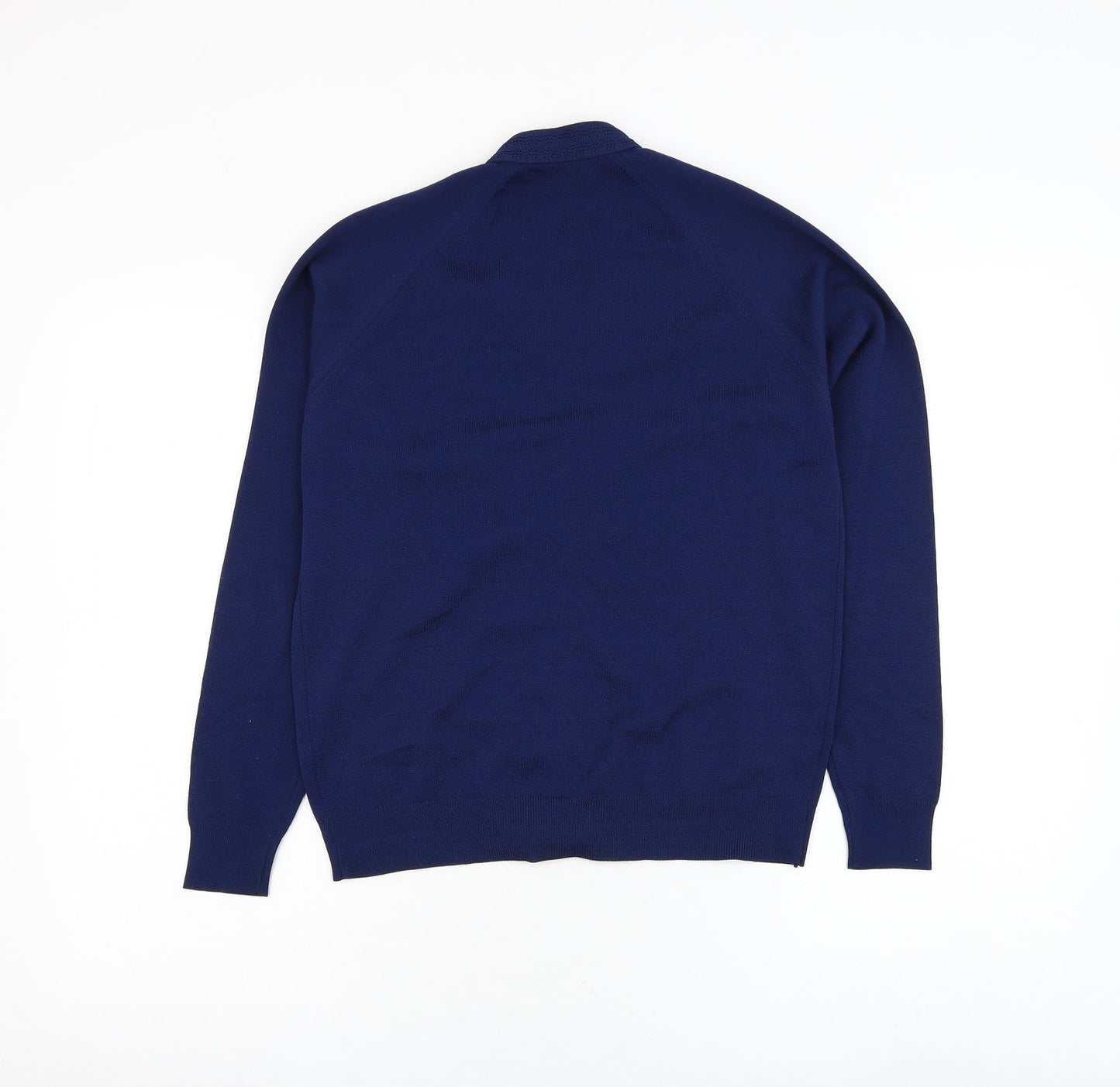 Womens UK Size S Preworn Blue Cardigan Jumper