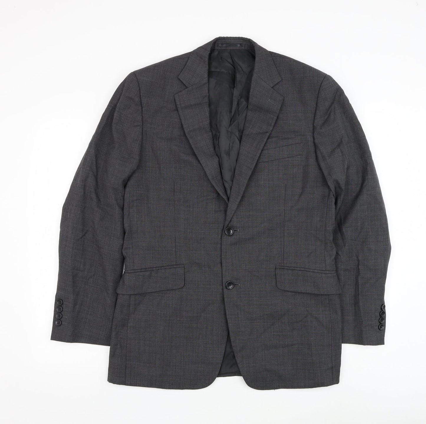 Mens UK Size 38 Savoy Taylors Guild Regular Grey Suit Jacket