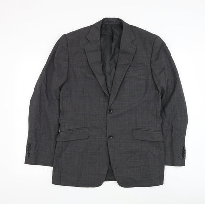 Mens UK Size 38 Savoy Taylors Guild Regular Grey Suit Jacket