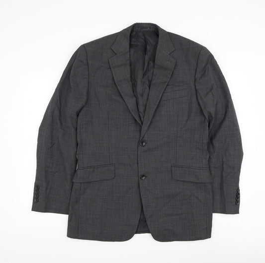 Mens UK Size 38 Savoy Taylors Guild Regular Grey Suit Jacket