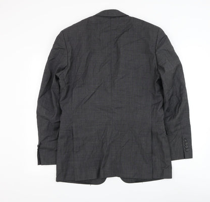 Mens UK Size 38 Savoy Taylors Guild Regular Grey Suit Jacket