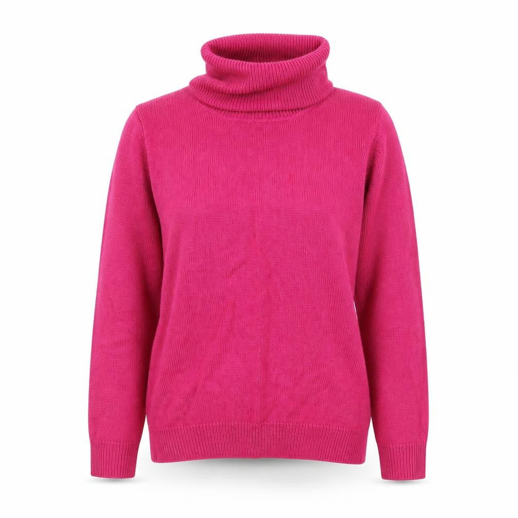 Womens UK Size 10 Damart Pink Pullover Jumper