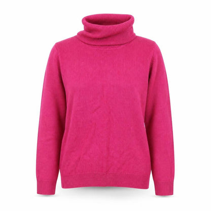 Womens UK Size 10 Damart Pink Pullover Jumper