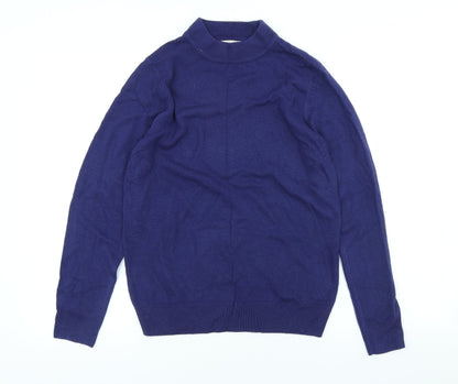 Womens UK Size 10 Marks and Spencer Purple Pullover Jumper