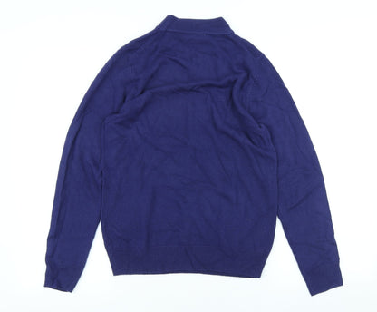 Womens UK Size 10 Marks and Spencer Purple Pullover Jumper