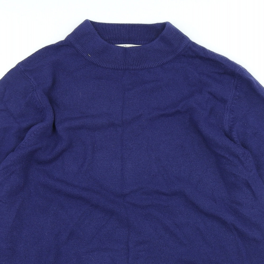 Womens UK Size 10 Marks and Spencer Purple Pullover Jumper