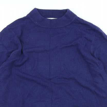 Womens UK Size 10 Marks and Spencer Purple Pullover Jumper