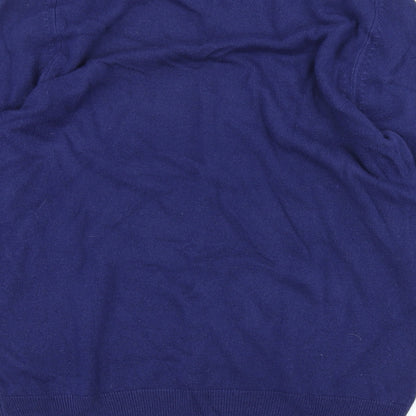 Womens UK Size 10 Marks and Spencer Purple Pullover Jumper