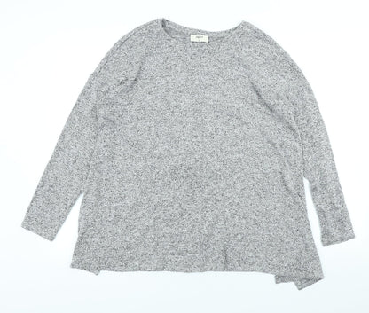 Womens UK Size 16 Papaya Grey Pullover Jumper