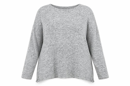 Womens UK Size 16 Papaya Grey Pullover Jumper
