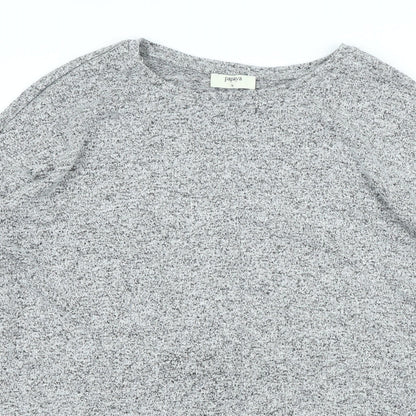 Womens UK Size 16 Papaya Grey Pullover Jumper
