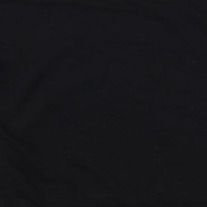 H&M Womens Black Cotton Pullover Sweatshirt Size M Pullover