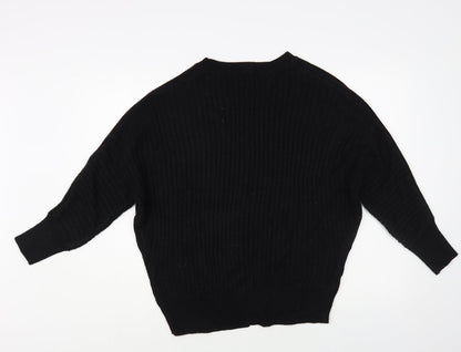 Womens UK Size 12 Dorothy Perkins Black Pullover Jumper