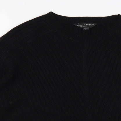 Womens UK Size 12 Dorothy Perkins Black Pullover Jumper