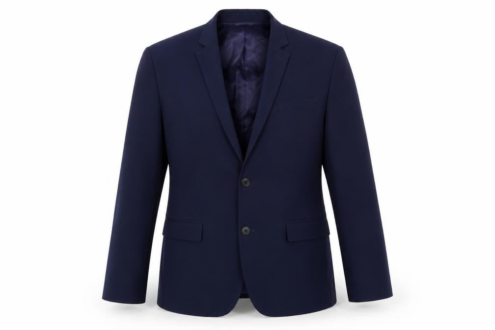 Mens UK Size 40 Primark Regular Blue Suit Jacket