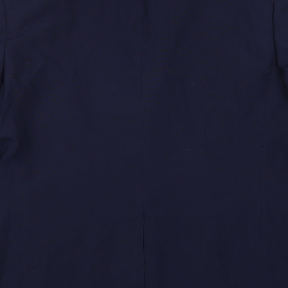 Primark Mens Blue Polyester Jacket Blazer Size 40