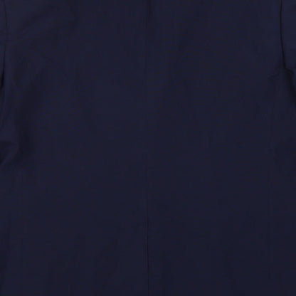 Primark Mens Blue Polyester Jacket Blazer Size 40