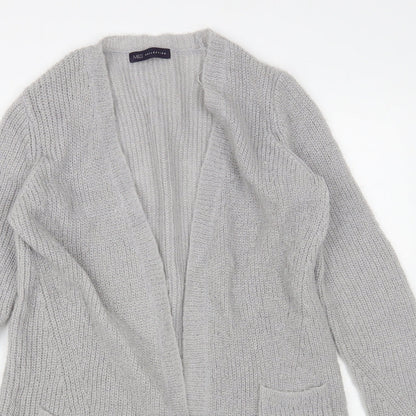 Womens UK Size 10 Marks and Spencer Grey Cardigan Jumper