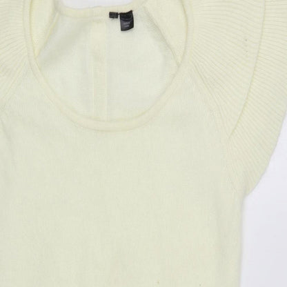 Womens UK Size S H&M Ivory Pullover Jumper