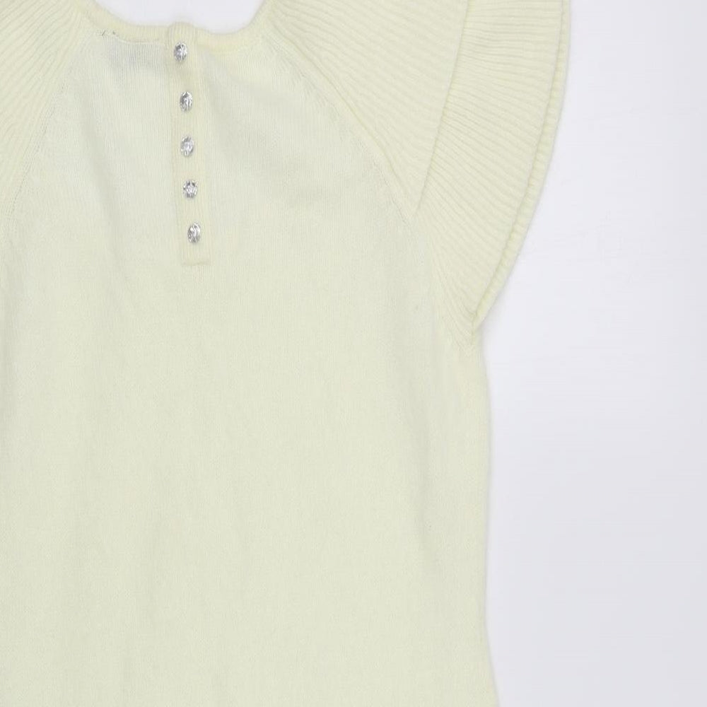 Womens UK Size S H&M Ivory Pullover Jumper