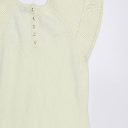 Womens UK Size S H&M Ivory Pullover Jumper