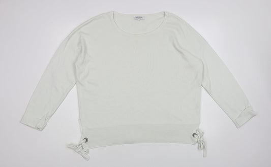 Womens UK Size XL Great Plains White Pullover Jumper