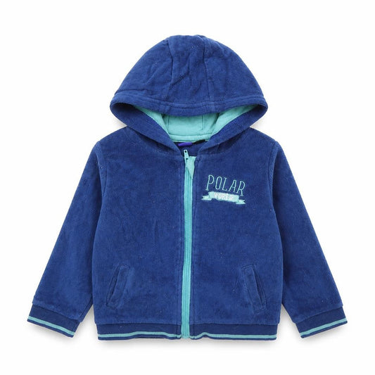 Lupilu Boys Blue Cotton Full Zip Jumper Size 12-18 Months Zip - Polar world