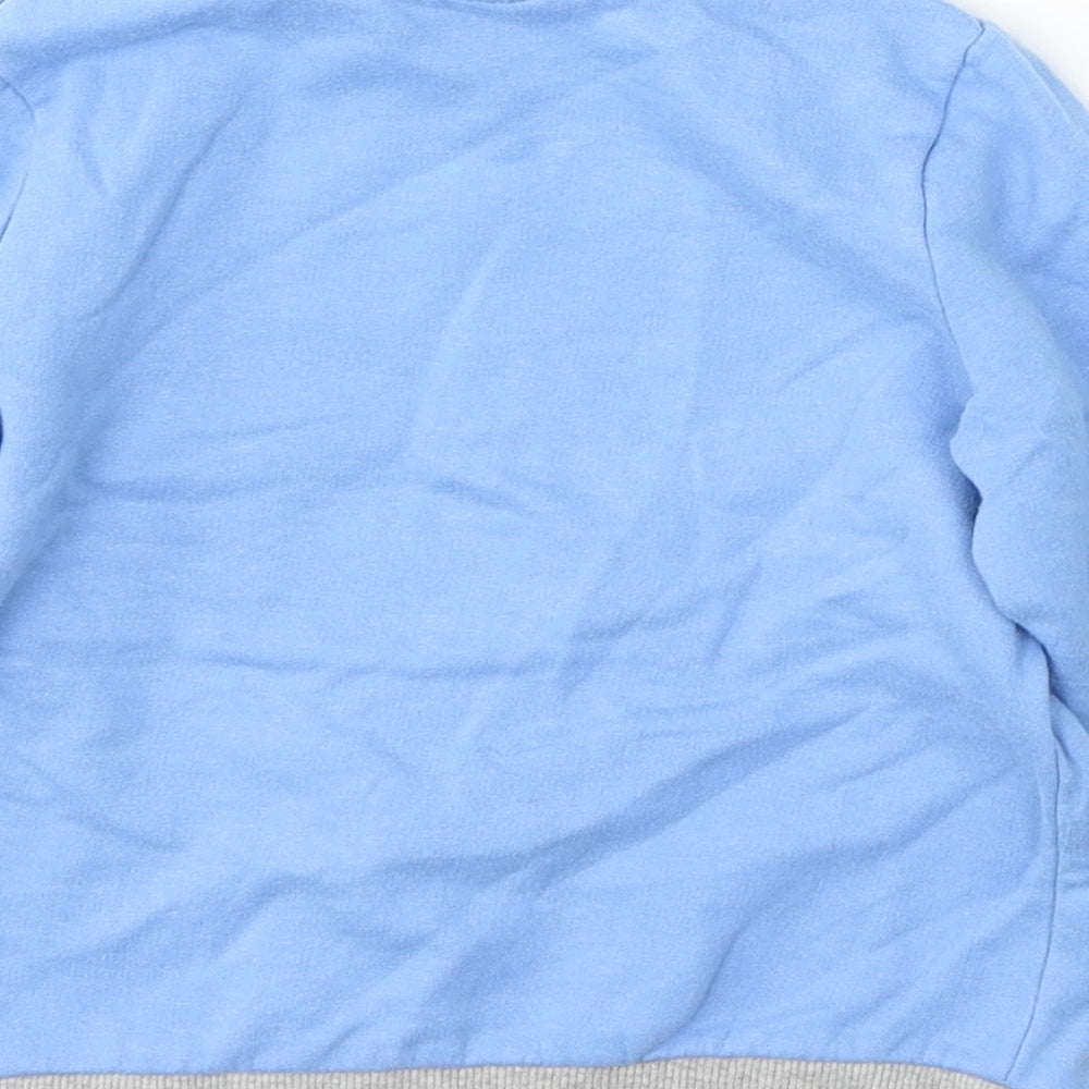 So Cute Girls Blue Polyester Pullover Sweatshirt Size 2-3 Years - Monster