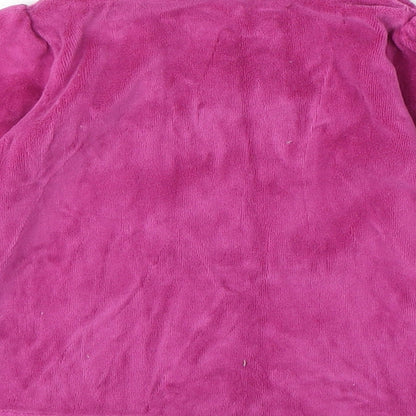 Verbaudet Girls Purple Cotton Pullover Sweatshirt Size 3 Years - Rabbit