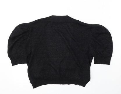 Womens UK Size 12 Evie Black Cardigan Jumper