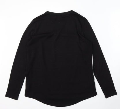 Womens UK Size 12 RJR.John Rocha Black Pullover Jumper