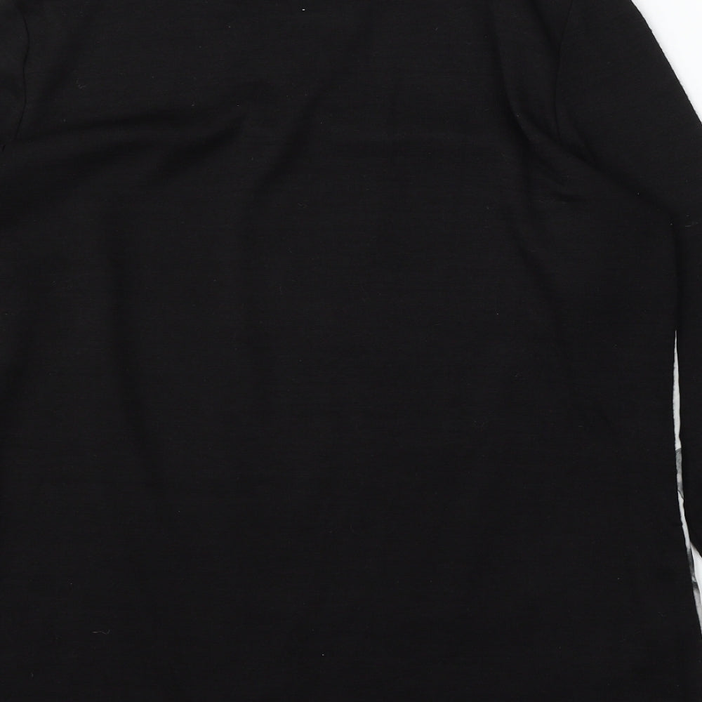 Womens UK Size 12 RJR.John Rocha Black Pullover Jumper
