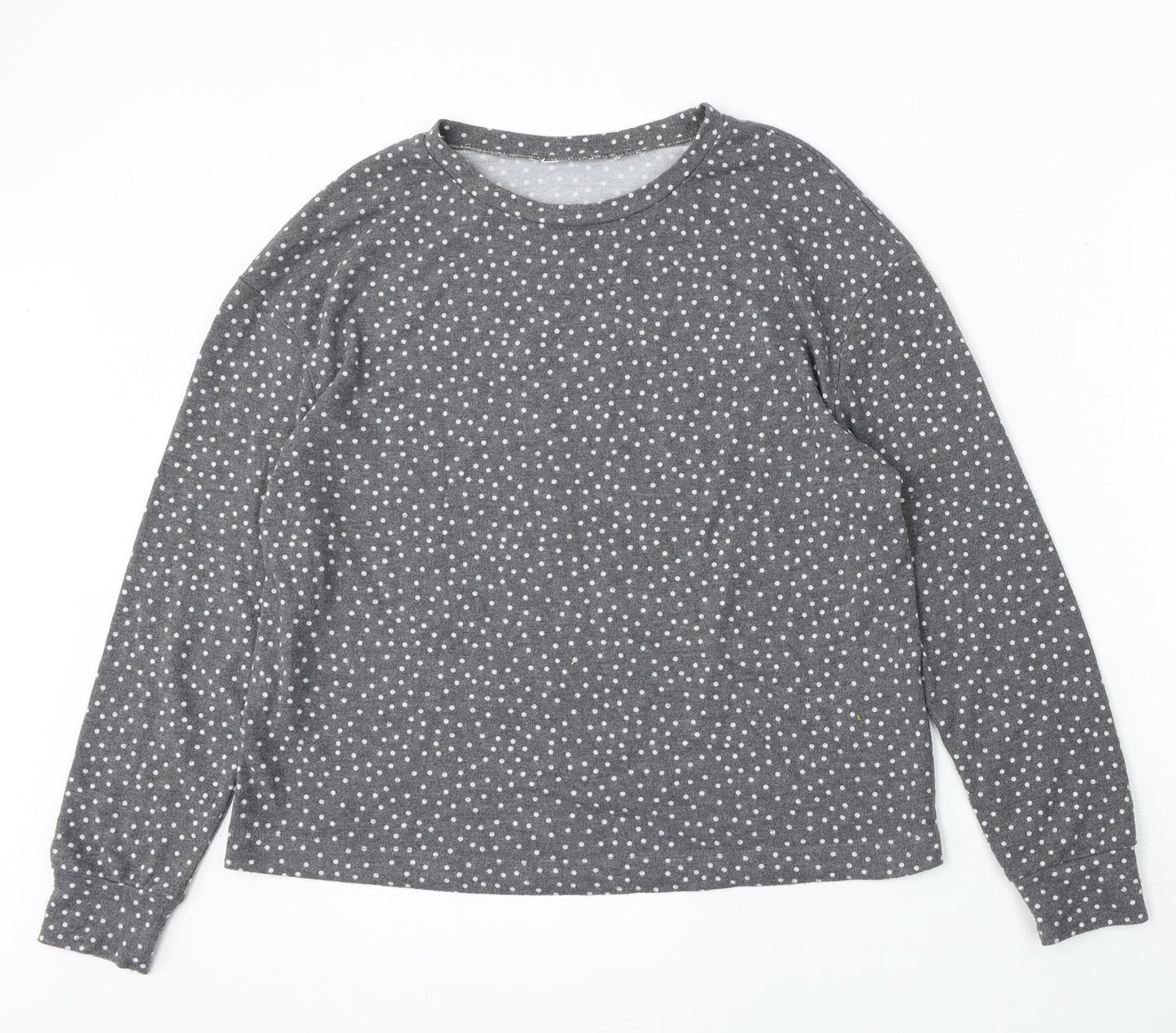 Womens UK Size 4 Preworn Grey Pullover Jumper