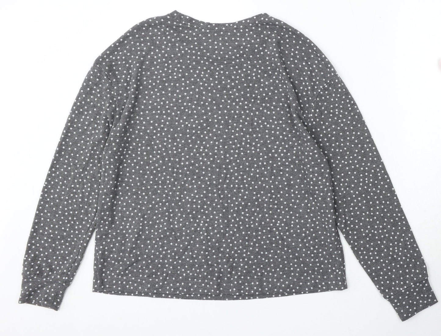 Womens UK Size 4 Preworn Grey Pullover Jumper