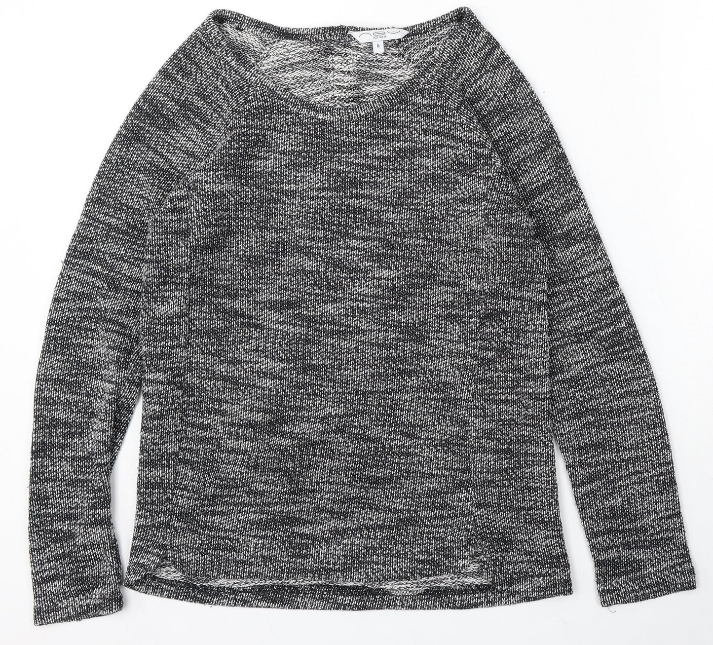 Womens UK Size 8 New Look Black Pullover Jumper