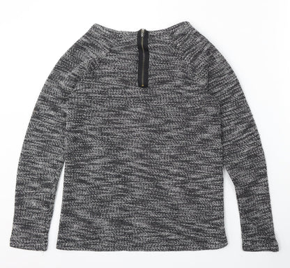 Womens UK Size 8 New Look Black Pullover Jumper