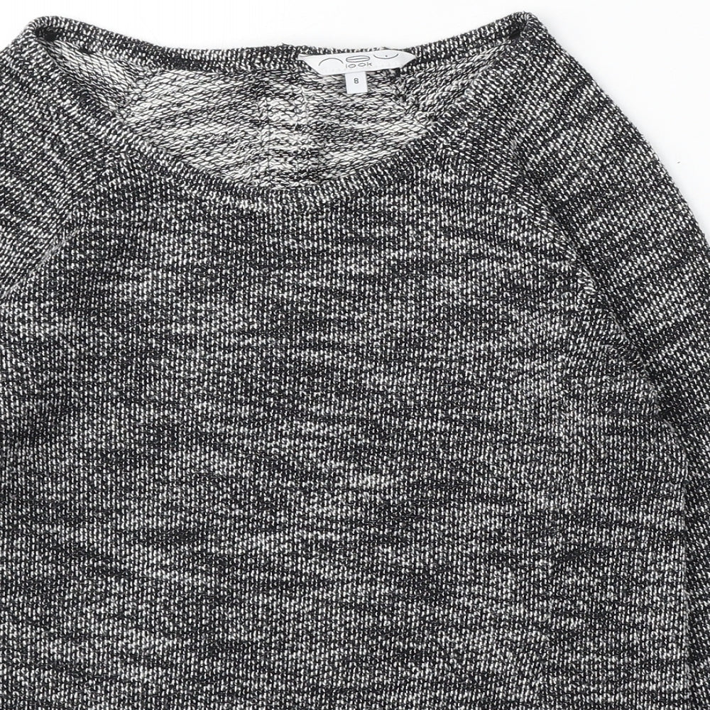 Womens UK Size 8 New Look Black Pullover Jumper