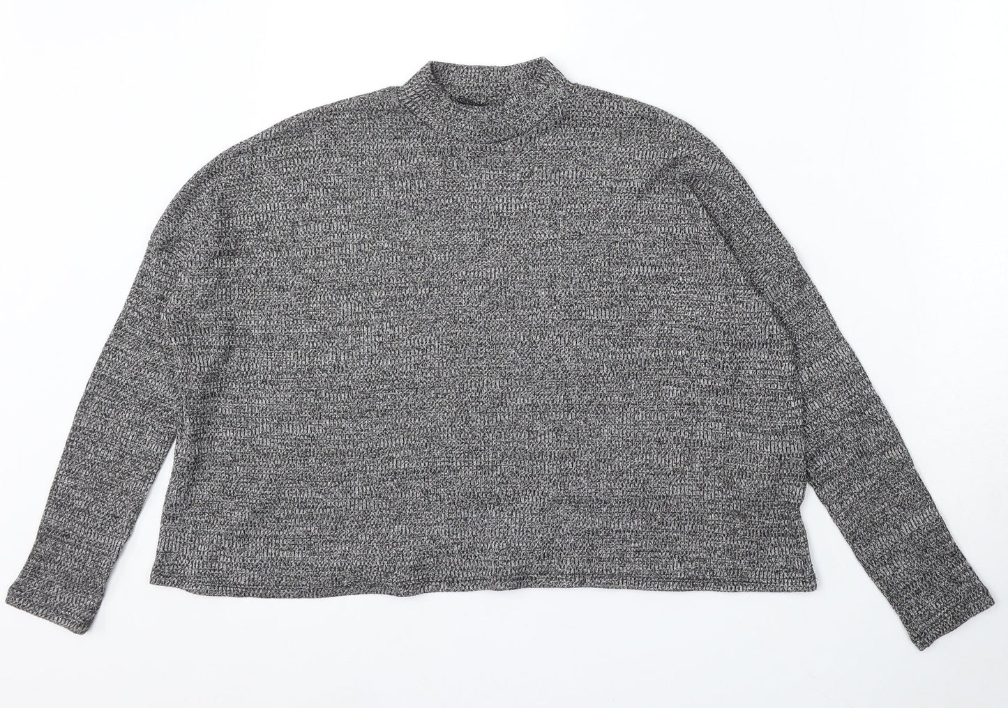 Womens UK Size S Divided by H&M Grey Pullover Jumper