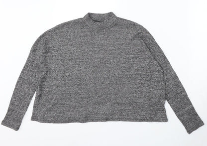 Womens UK Size S Divided by H&M Grey Pullover Jumper