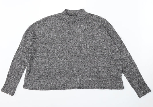 Womens UK Size S Divided by H&M Grey Pullover Jumper