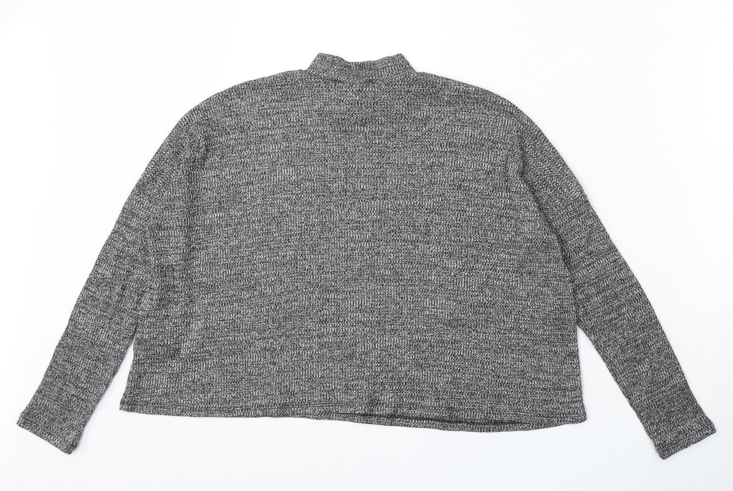 Womens UK Size S Divided by H&M Grey Pullover Jumper